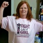 Tammy Tammy Fibromyalgia Fight Like a Girl T-Shirt