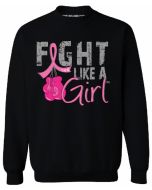 Fight Like a Girl Knockout Unisex Sweatshirt