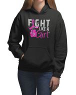 Fight Like a Girl Knockout Unisex Hoodie