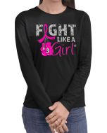 Fight Like a Girl Knockout Women's Long Sleeve T-Shirt