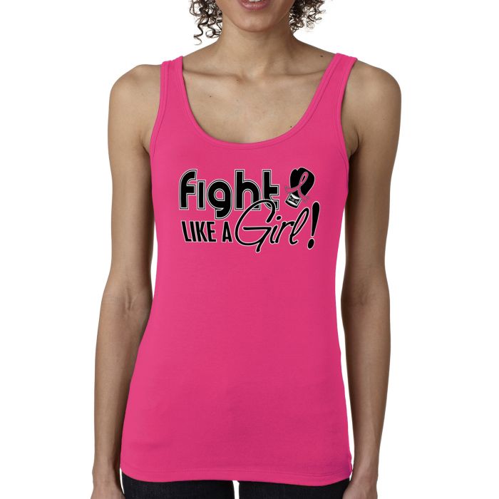 Fight Like a Girl Signature Women's Stretch Tank Top