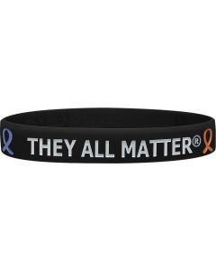 They All Matter Wristband Bracelet for All Cancers and Causes