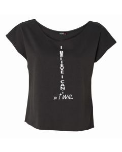 I Believe I Can Women's Tri-Blend Dolman T-Shirt