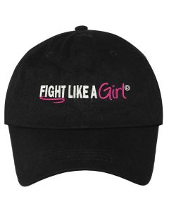 Fight Like a Girl Hybrid Embroidered Cap