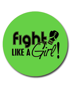 "Fight Like a Girl Signature" Jar Opener - Lime Green