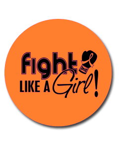 "Fight Like a Girl Signature" Jar Opener - Orange 