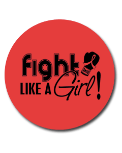 "Fight Like a Girl Signature" Jar Opener - Red