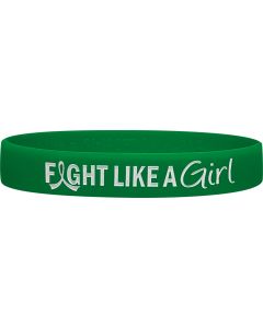 Fight Like a Girl Wristband - Green