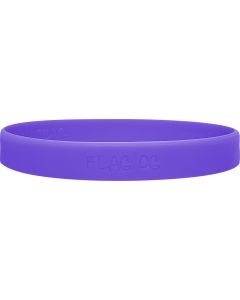 Fight Like a Girl Wristband - Violet