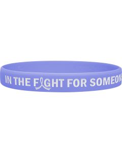 In the Fight Silicone Wristband - Periwinkle