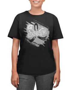 Screw Cancer Unisex T-Shirt - Black [S]