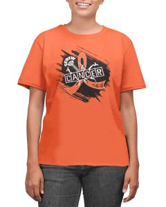 Screw Cancer Unisex T-Shirt - Orange [S]