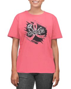 Screw Cancer Unisex T-Shirt - Peach [S]