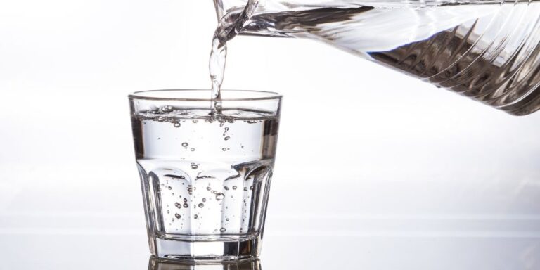 drinking water