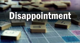 Life Lessons: Disappointment