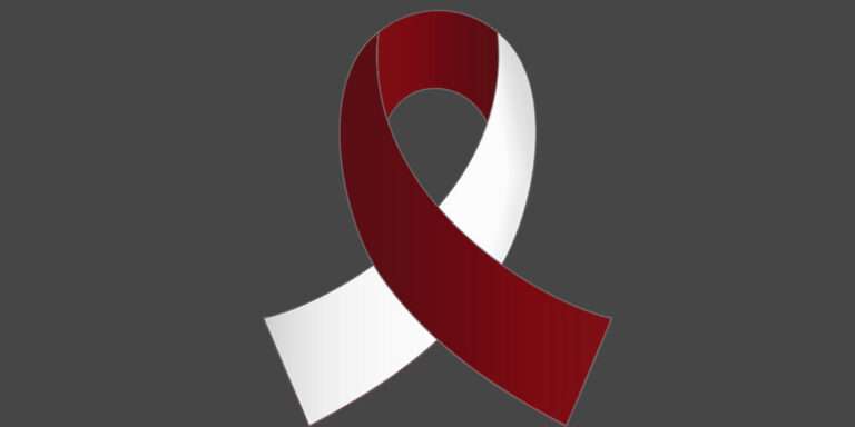 burgundy and white ribbon