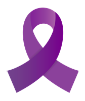 Purple Lupus Ribbon LR